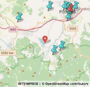 Mappa Strada Comunale Fosso del Lago, 85010 Pignola PZ, Italia (6.09545)