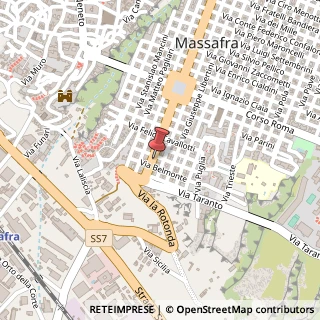Mappa Corso Regina Margherita, 75, 74016 Massafra, Taranto (Puglia)