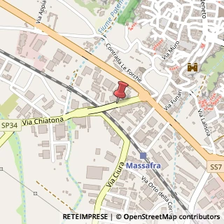 Mappa Via Chiatona,  11, 74016 Massafra, Taranto (Puglia)