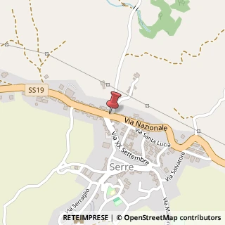 Mappa Via nazionale 28, 84028 Serre, Salerno (Campania)