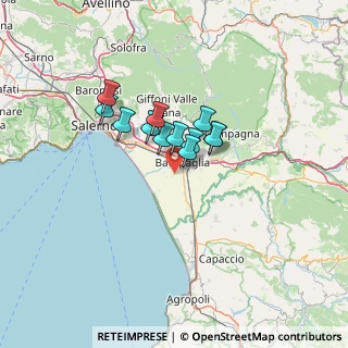 Mappa Via Santa Lucia, 84091 Battipaglia SA, Italia (9.16167)