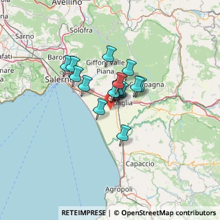 Mappa Via Santa Lucia, 84091 Battipaglia SA, Italia (9.0525)