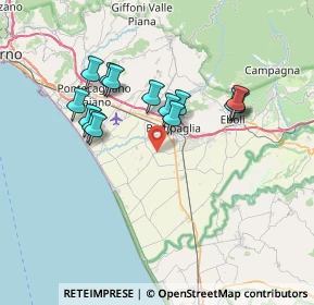 Mappa Via Santa Lucia, 84091 Battipaglia SA, Italia (6.86929)