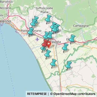 Mappa Via Santa Lucia, 84091 Battipaglia SA, Italia (6.59125)