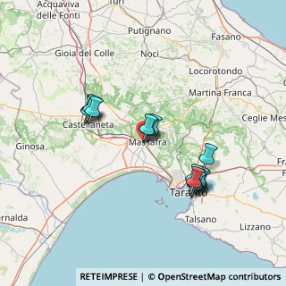 Mappa Via Chiatona, 74016 Massafra TA, Italia (13.82214)