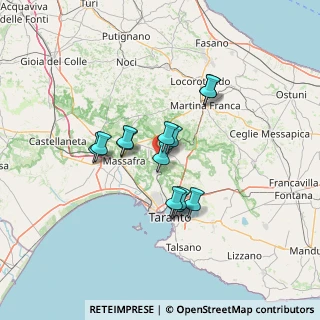 Mappa C.da lezza, 74012 Crispiano TA, Italia (11.13308)