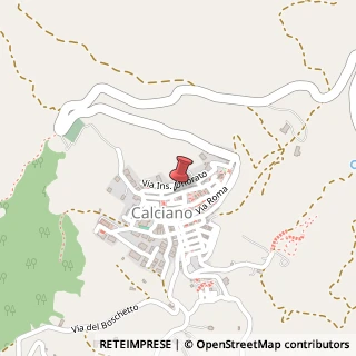 Mappa Corso Umberto I, 22, 75010 Calciano, Matera (Basilicata)