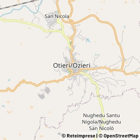 Mappa Ozieri