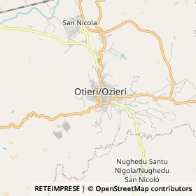 Mappa Ozieri