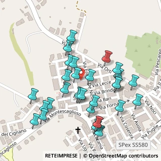 Mappa Via Lumumba, 74013 Ginosa TA, Italia (0.13)