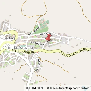 Mappa Zona Fronte Concas, 13, 07016 Pattada, Sassari (Sardegna)