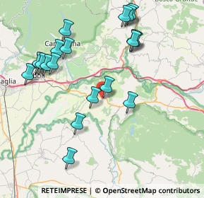Mappa Via Tempone Siepegrande, 84028 Serre SA, Italia (9.46)