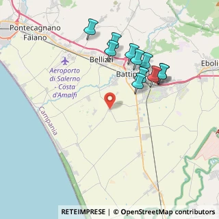 Mappa Via Chiusa del Bosco - S.P. 8 Km 3, 84091 Battipaglia SA, Italia (4.14182)