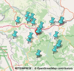 Mappa Vico II Roma, 85050 Tito PZ, Italia (7.7755)