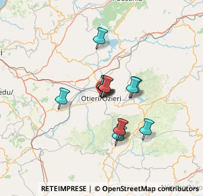 Mappa Via Umberto I, 07014 Ozieri SS, Italia (9.7925)
