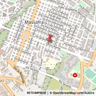 Mappa Corso Roma,  80, 74016 Massafra, Taranto (Puglia)