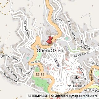 Mappa Via Cavour, 10, 07014 Ozieri, Sassari (Sardegna)