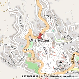 Mappa Piazza Giuseppe Garibaldi, 46, 07014 Ozieri, Sassari (Sardegna)