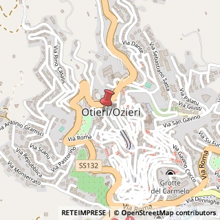 Mappa Via Trento, 16, 07014 Ozieri, Sassari (Sardegna)
