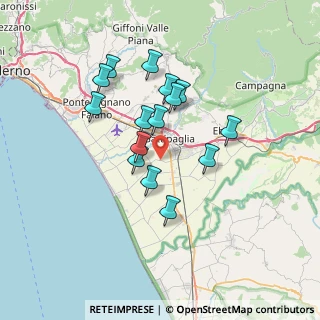 Mappa Via Santa Lucia, 84091 Salerno SA, Italia (6.38133)
