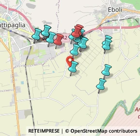 Mappa Via delle Zagare, 84025 Eboli SA, Italia (1.7495)