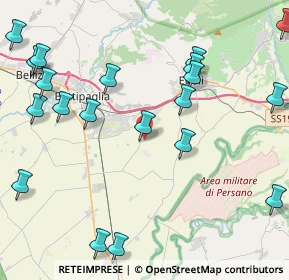 Mappa Via delle Zagare, 84025 Eboli SA, Italia (5.8005)