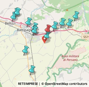 Mappa Via delle Zagare, 84025 Eboli SA, Italia (4.462)