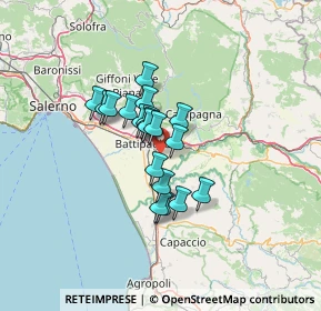 Mappa Via delle Zagare, 84025 Eboli SA, Italia (9.37368)