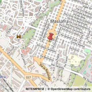 Mappa Corso Regina Margherita, 23, 74016 Massafra, Taranto (Puglia)