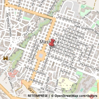 Mappa Via Libertini,  102, 74016 Massafra, Taranto (Puglia)