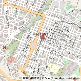 Mappa Via Libertini, 100, 74016 Massafra, Taranto (Puglia)