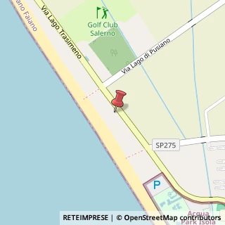 Mappa Via Lago Trasimeno, 21, 84098 Pontecagnano Faiano, Salerno (Campania)