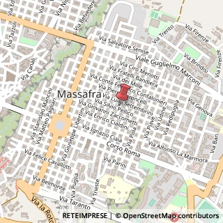 Mappa Via Silvio Pellico, 146, 74016 Massafra, Taranto (Puglia)
