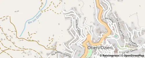 Mappa Ozieri
