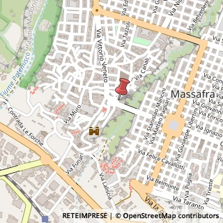 Mappa Piazza Giuseppe Garibaldi, 38, 74016 Massafra TA, Italia, 74016 Massafra, Taranto (Puglia)