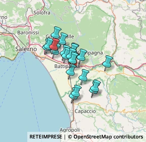 Mappa Via Chiusa di Perillo, 84025 Eboli SA, Italia (9.8505)