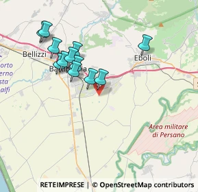 Mappa Via Chiusa di Perillo, 84025 Eboli SA, Italia (3.75833)