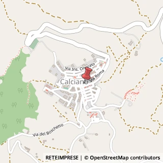 Mappa Contrada Salicari, 75010 Calciano, Matera (Basilicata)