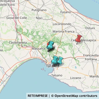 Mappa Viale del Club, 74012 Crispiano TA, Italia (8.78273)