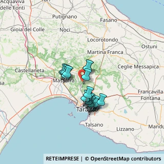 Mappa Viale del Club, 74012 Crispiano TA, Italia (10.396)