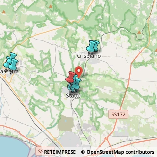 Mappa Viale del Club, 74012 Crispiano TA, Italia (3.80167)