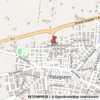 Mappa Via Roma, 57, 74019 Palagiano, Taranto (Puglia)