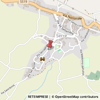 Mappa Piazza Municipio, 2, 84028 Serre SA, Italia, 84044 Serre, Salerno (Campania)