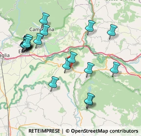 Mappa Via Madonna dell'Ulivo, 84028 Serre SA, Italia (9.5435)