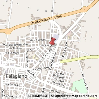 Mappa Viale Stazione, 61/63, 74019 Palagiano, Taranto (Puglia)