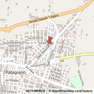 Mappa Viale Stazione, 84, 74019 Palagiano, Taranto (Puglia)