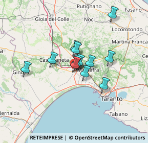 Mappa Viale Stazione, 74019 Palagiano TA, Italia (10.00167)