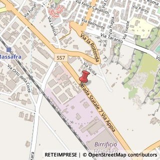 Mappa Strada Statale Appia, 24, 74016 Massafra, Taranto (Puglia)
