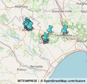 Mappa Via G. Rotunno, 74013 Ginosa TA, Italia (13.10941)