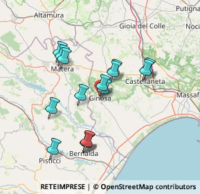 Mappa Via G. Rotunno, 74013 Ginosa TA, Italia (13.95133)